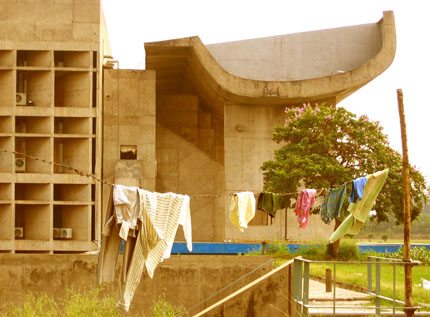 Photo: Chandigarh's Assembly Building.