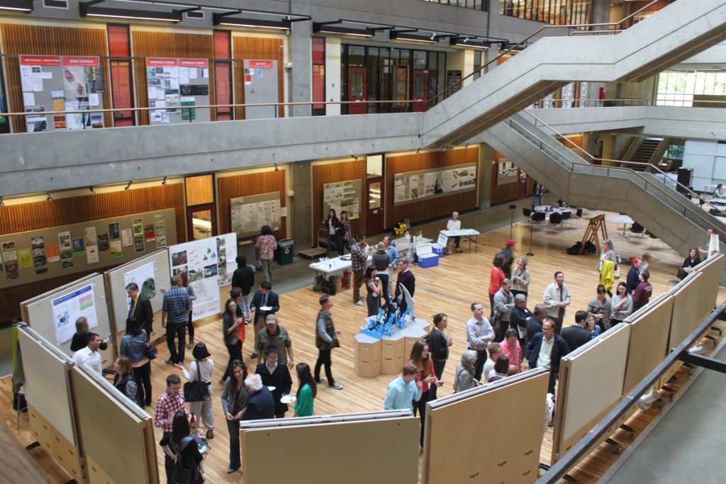 University of Washington Master of Urban Planning gallery full of students and projects