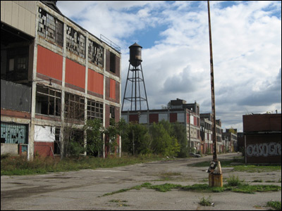 Photo: Abandone Packard Motors factory