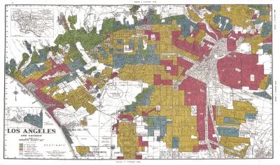 Los Angeles in 1939, as determined by the Home Owners’ Loan Corporation (HOLC).