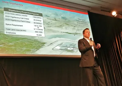 Elon Musk Gigafactory