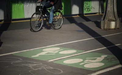 Bike on Sidewalk