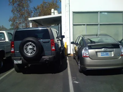 Hummer and Prius