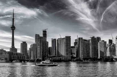 Toronto Skyline B&W