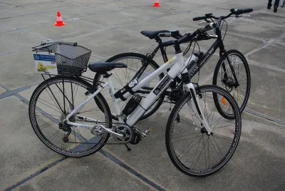 Sunstar electric bikes displayed during the japanese festival in Geneva on the 7th october 2012