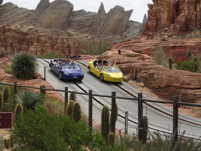 Cars Ride Disneyland