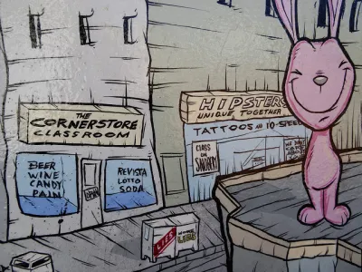 Gentrification Mural