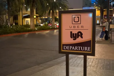 Uber Lyft Departure