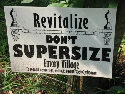 McMansion Sign
