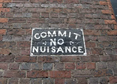 Commit No Nuisance sign