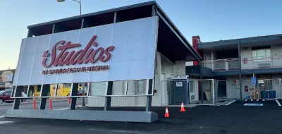 The Studios converted motel in Colorado Springs, Colorado.