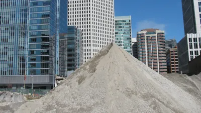 Transbay Terminal Construction