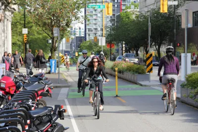 Vancouver Protected Bike Lane