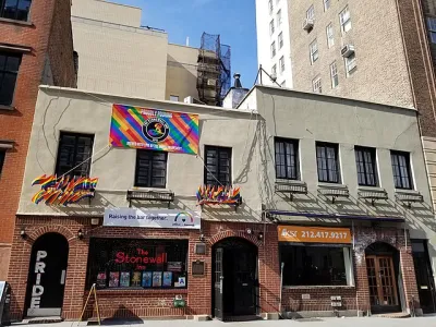 Front of Stonewall Inn, New York City, April 2019