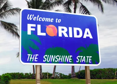 Florida Sign - Welcome to Florida