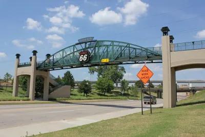 Route 66 Bridge in Tulsa, Oklahoma