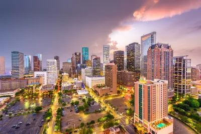 Houston, Texas skyline.
