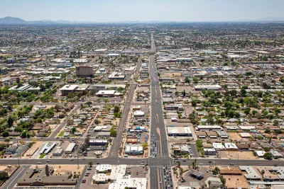 Aerial view of Mesa, Arizona