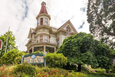 Victorian Flavel House mansion in Astoria, Oregon.