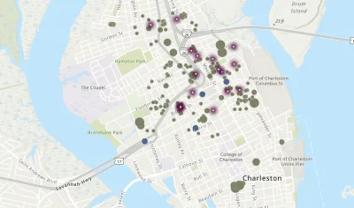 Screenshot of Charleston Affordable Housing Dashboard