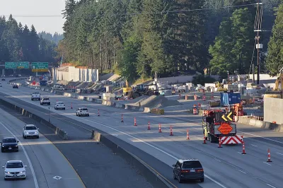 Interstate 5 in Shoreline, WA
