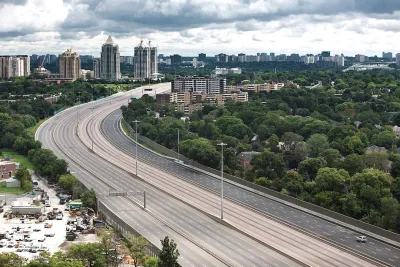 Evacuated Highway 401