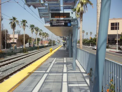 Expo & Crenshaw Expo Line Station