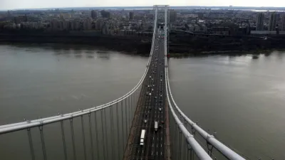 Birds Eye View of the George Washington Bridge