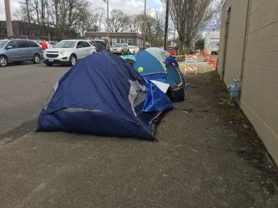 Homeless Camp Portland