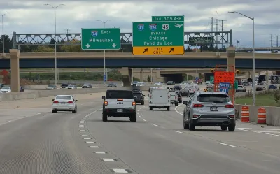 Interstate 94 in Milwaukee, Wisconsin.