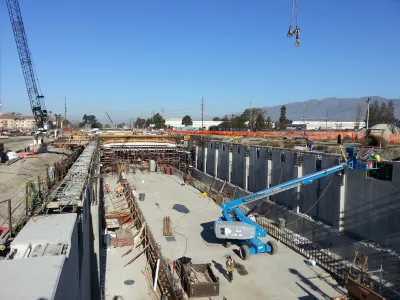 BART Station Construction