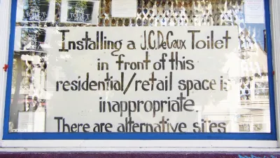 NIMBY Toilet Sign