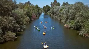 Kayaking in the LA River