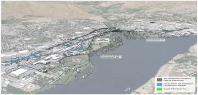 Rendering of Proposed Confluence Parkway at Wenatchee River