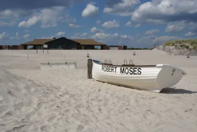 Robert Moses Field 4 Deserted Beach