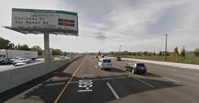Dublin, California Freeway