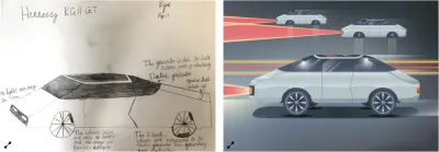 Kids Draw Cars of the Future