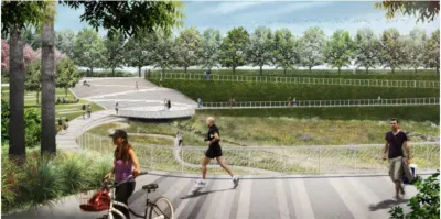 Rail Trail rendering
