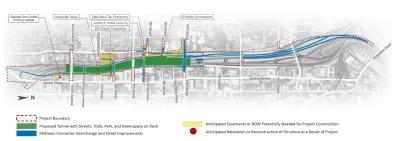 Proposed Midtown Connector plan