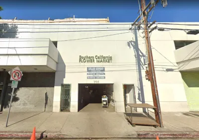 Southern California Flower Market, Google Street View