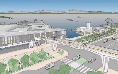 Rendering of Marion Street bridge