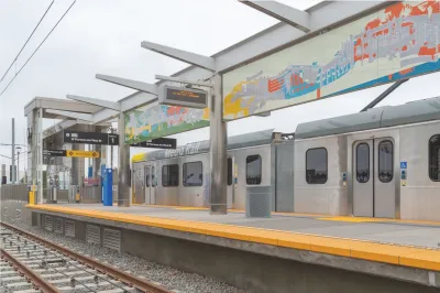 Fairview Heights K Line station, Los Angeles