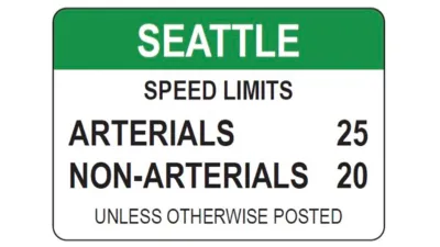 Seattle Speed Limits