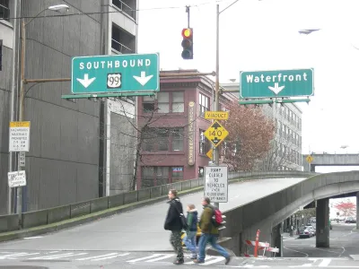 SR-99 on-ramp in Seattle