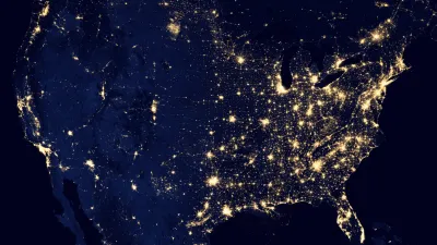 Earth at night