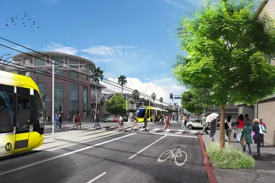 Light Rail Transit Rendering