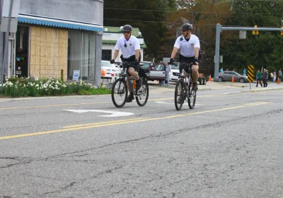 Cops on Bikes