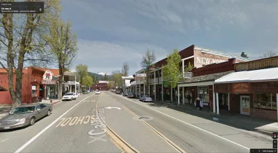 Google Street View of Weaverville, CA