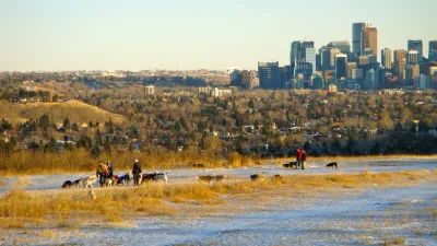 Photo of Calgary skyline from Edworthy Park