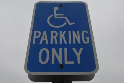 Disabled Parking Sign